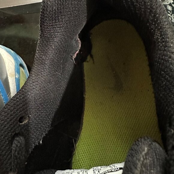 Nike Air Max 407759-029 2012 Black Blue Check Youth Size 5.5 - Picture 16 of 16